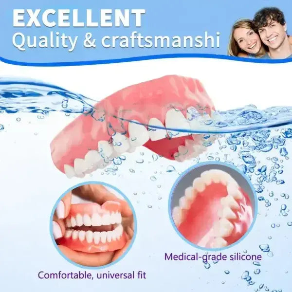 SMILE HZA™ Premium Zahnprothese – Natürliches Lächeln & perfekter Sitz