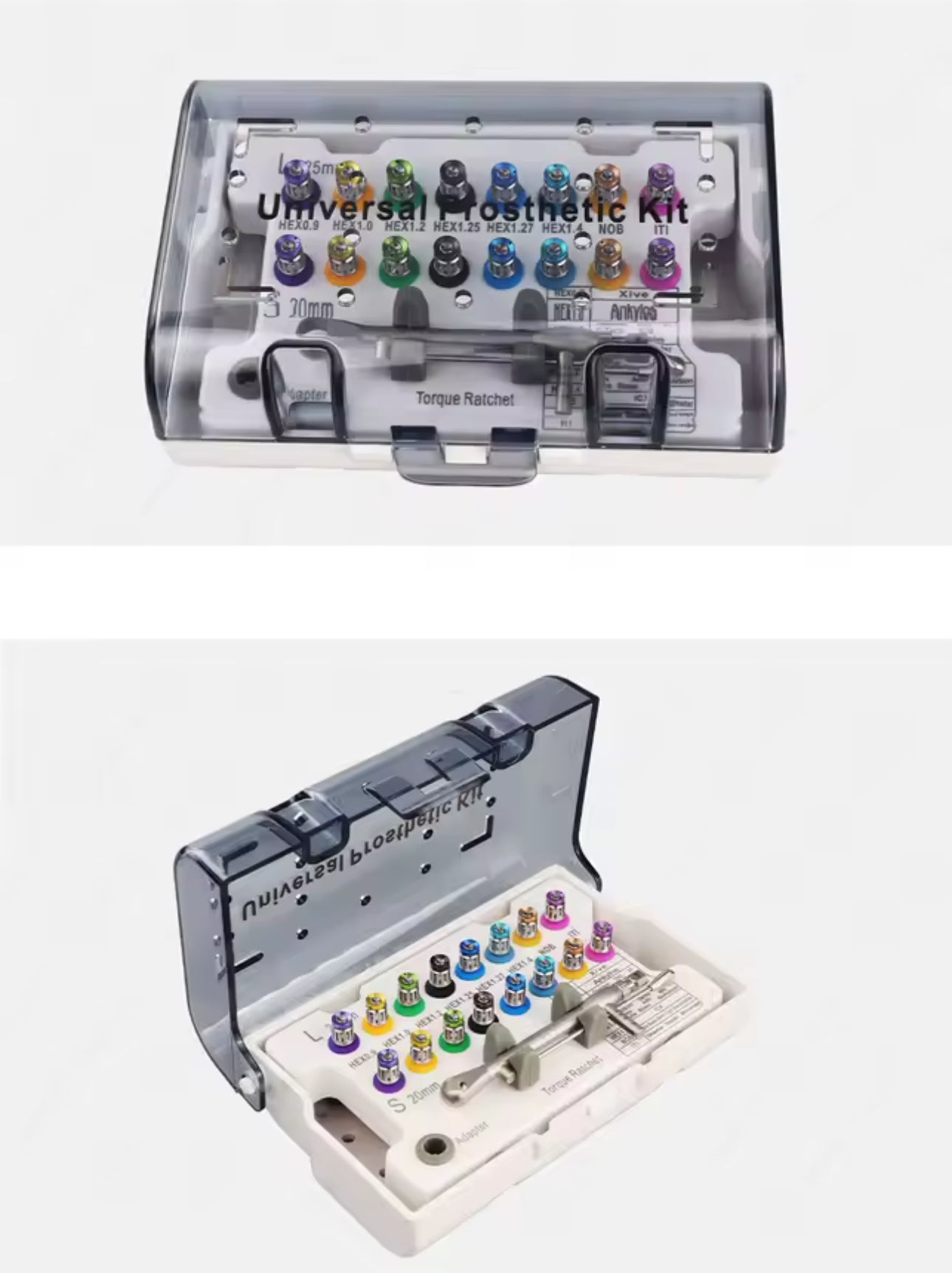 Universelles Dental-Implantat Schraubendreher-Set – kompatibel mit fast allen Implantatsystemen