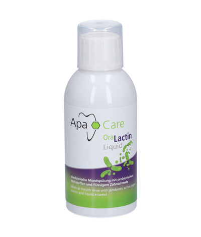 ApaCare Liquid Zahnspülung – Alkoholfreie Mundspülung mit Hydroxylapatit & Präbiotika | Für Zahnschmelz & Mundflora | 200 ml