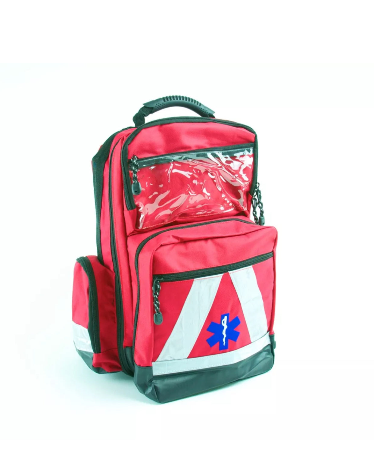 Notfallrucksack , großer Rettungsrucksack Leer Rot Standard