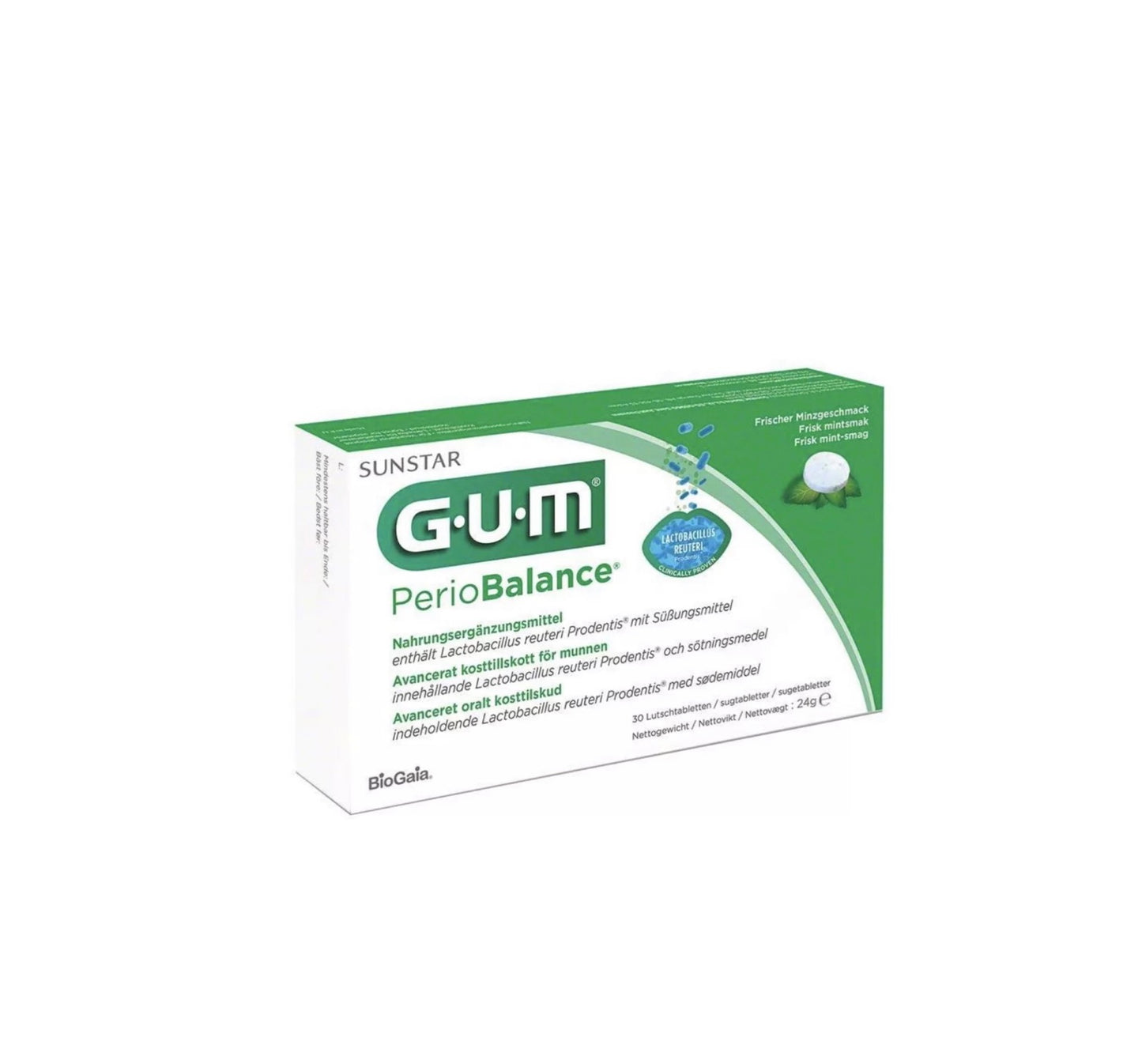 GUM® PerioBalance® Lutschtabletten (30 Stück) Bei Zahnfleischproblemen