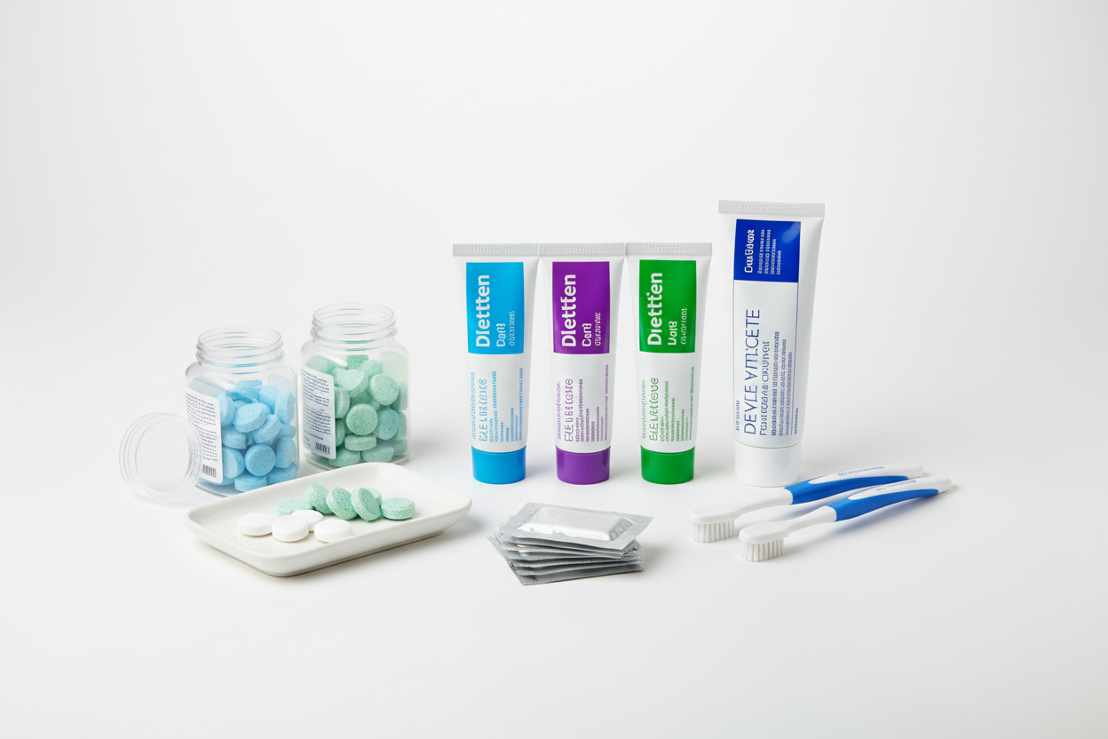 Haftcreme & Gebissreiniger