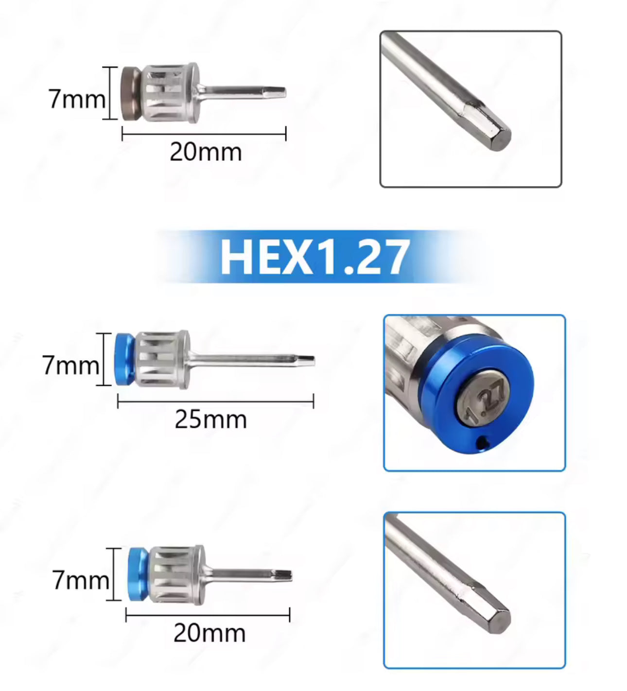 Universelles Dental-Implantat Schraubendreher-Set – kompatibel mit fast allen Implantatsystemen