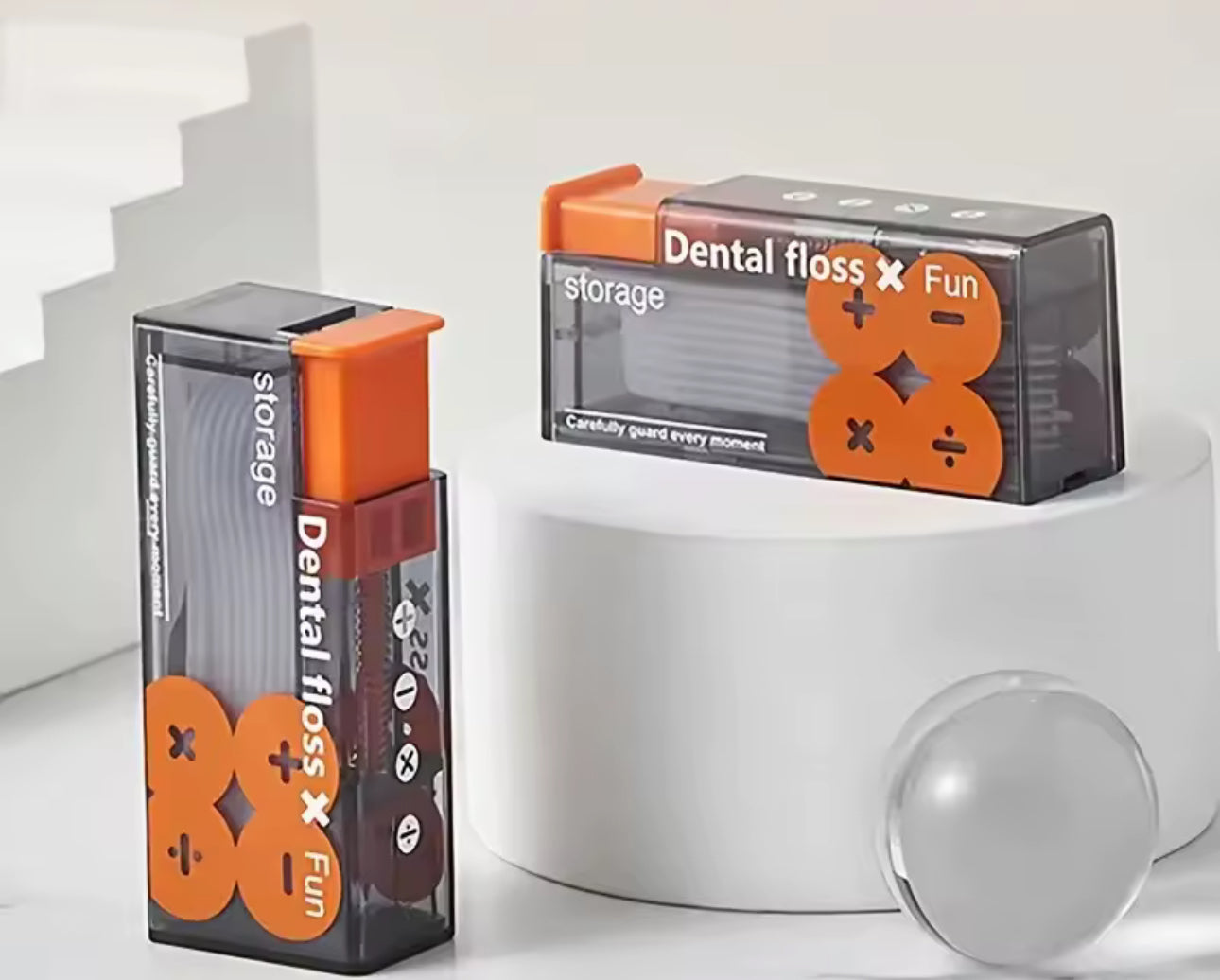 300x Zahnseide-Sticks mit Spenderbox – Profi Dental Floss Picks für gründliche Zahnzwischenraum-Reinigung