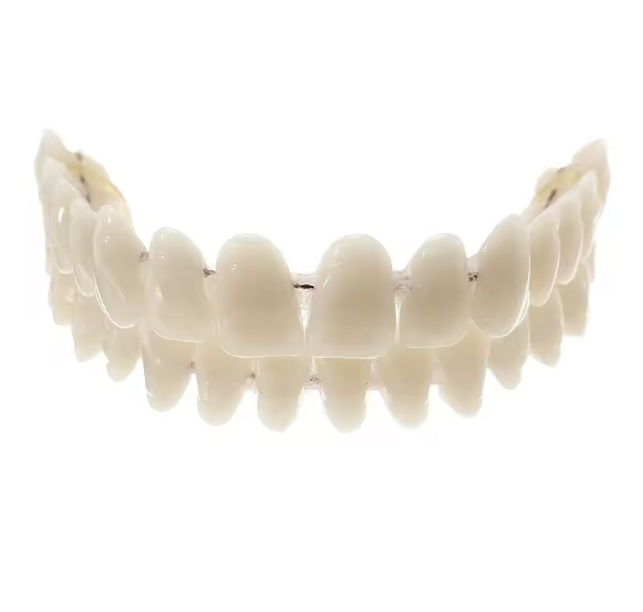 Acryl Zähne Zahnersatz Zahnprothese Gebiss Ober und Unterkiefer 28 Zähne