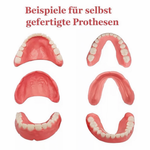 Acryl-Zahnprothesen Set – Ober- & Unterkiefer DIY