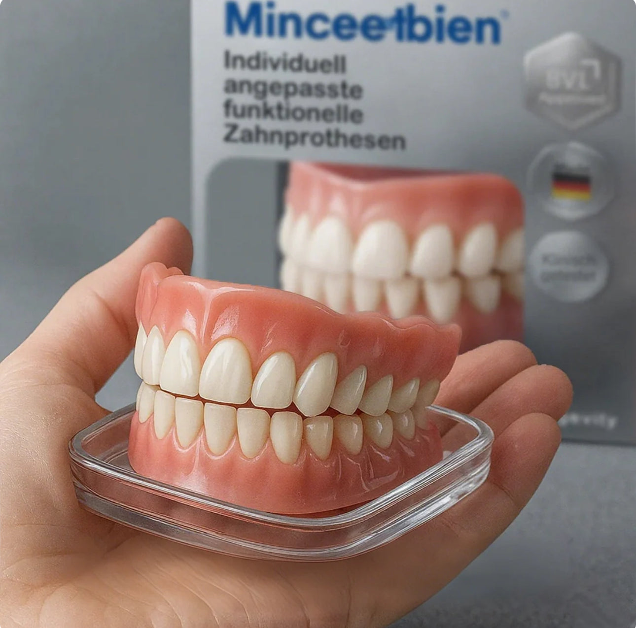 Premium Zahnprothese – Natürliches Lächeln & perfekter Sitz