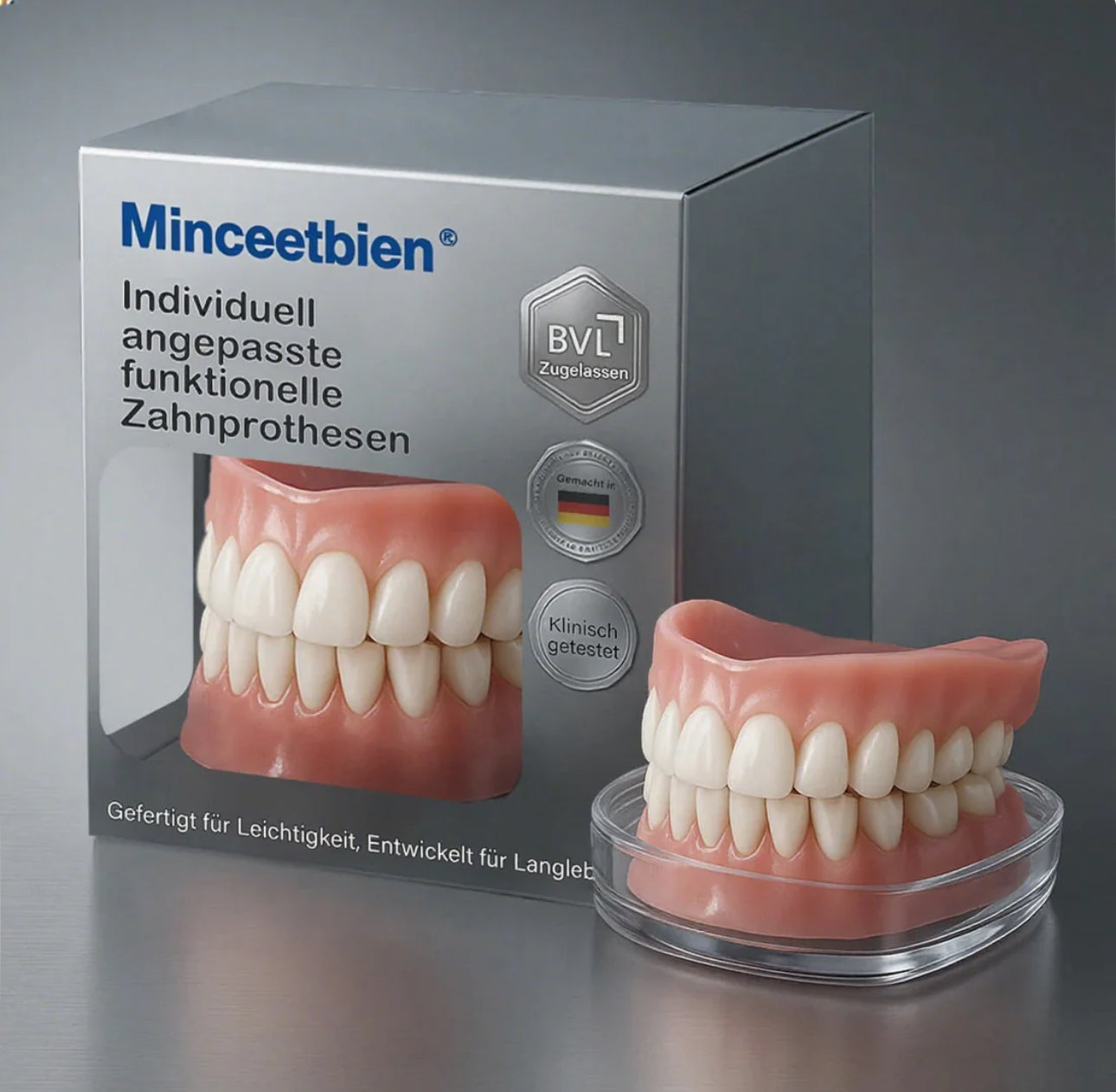 Premium Zahnprothese – Natürliches Lächeln & perfekter Sitz