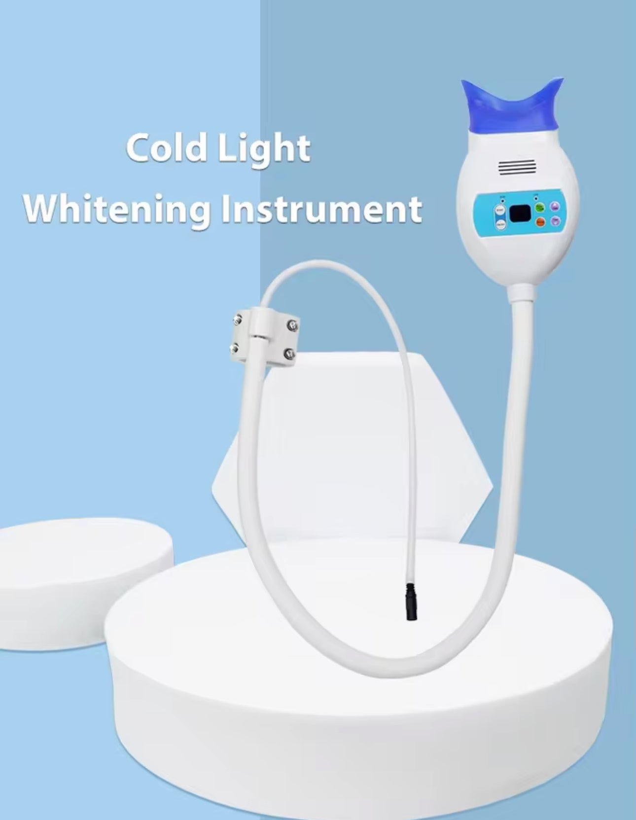 Professionelles Dental Kaltlicht-Zahnaufhellungsgerät mit LED-Technologie – Flexibler Behandlungsarm für Praxis und Studio