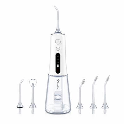 TrueLife AquaFloss Compact L100 Munddusche – 3 Reinigungsmodi, 4 Druckstufen & 6 Düsen