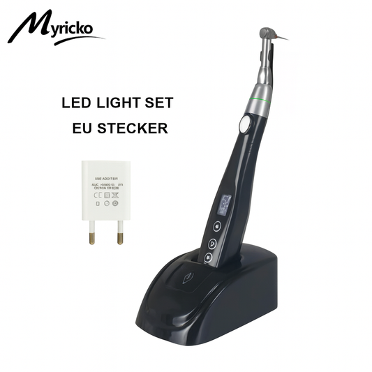 Kabelloser EndoMotor 16:1 – LED-Endomotor für Wurzelkanalbehandlungen | Hochdrehmoment, 6 Arbeitsmodi, 360° Rotation