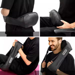 Elektrisches Nacken- & Schultermassagegerät mit Wärmefunktion – Tiefenmassage für Zuhause, Büro & Auto