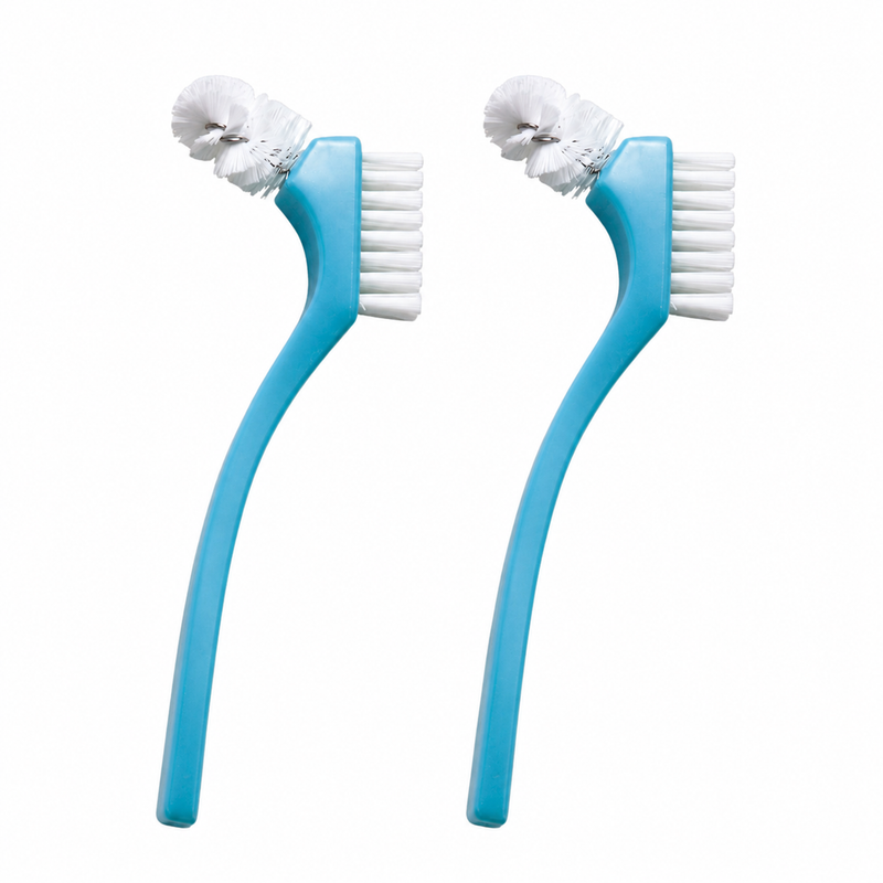Curadent BDC 150 Prothesenbürste – Doppelpack mit 2 Bürsten