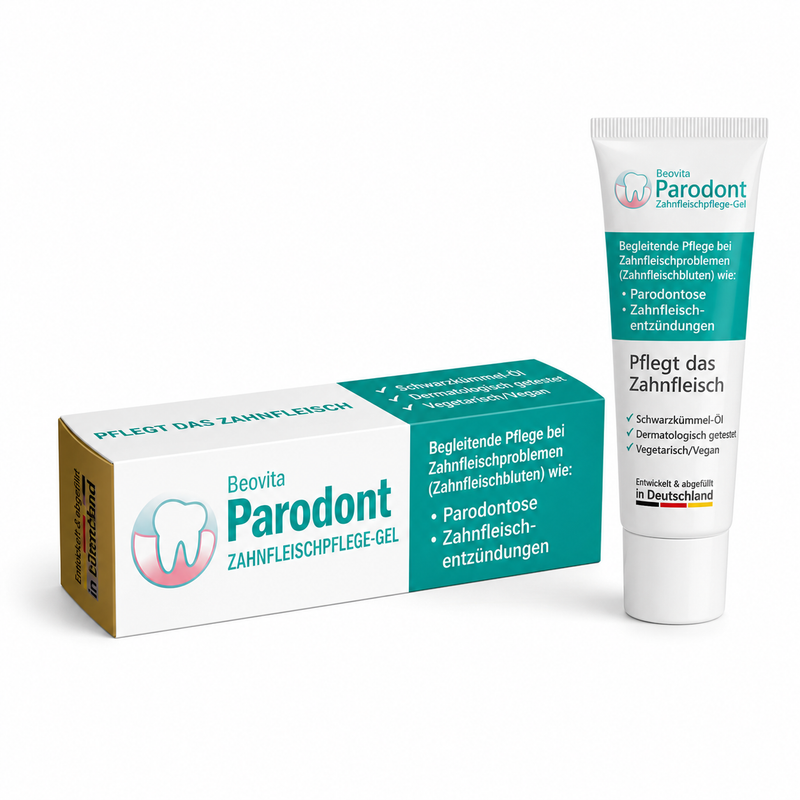 Parodont Zahnfleischpflege-Gel mit Schwarzkümmelöl – 10 ml