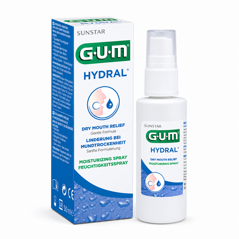 GUM HYDRAL Feuchtigkeitsspray 50 ml – bei Mundtrockenheit