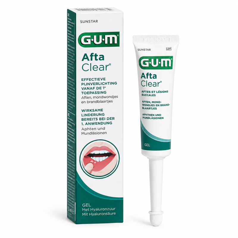GUM Afta Clear Gel 10 ml – bei Aphthen und Mundläsionen