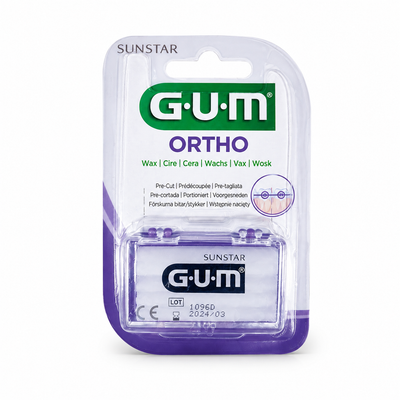 GUM Ortho Wachs geschmacksneutral – Zahnspangenwachs