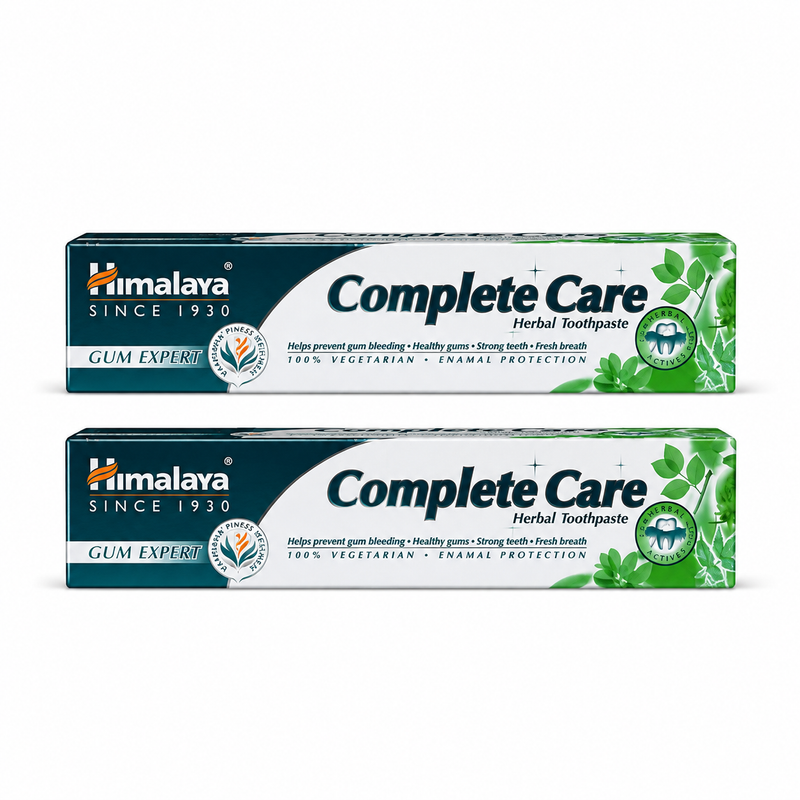 Himalaya Complete Care Kräuter-Zahnpasta – Doppelpack 2 × 75 ml