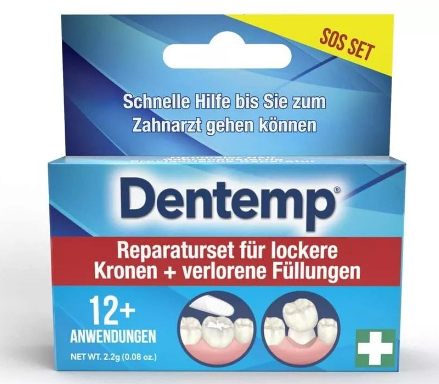 12+ Dental Zahnzement Füllung Reparatur Krone abgefallen Loch füllen kleben