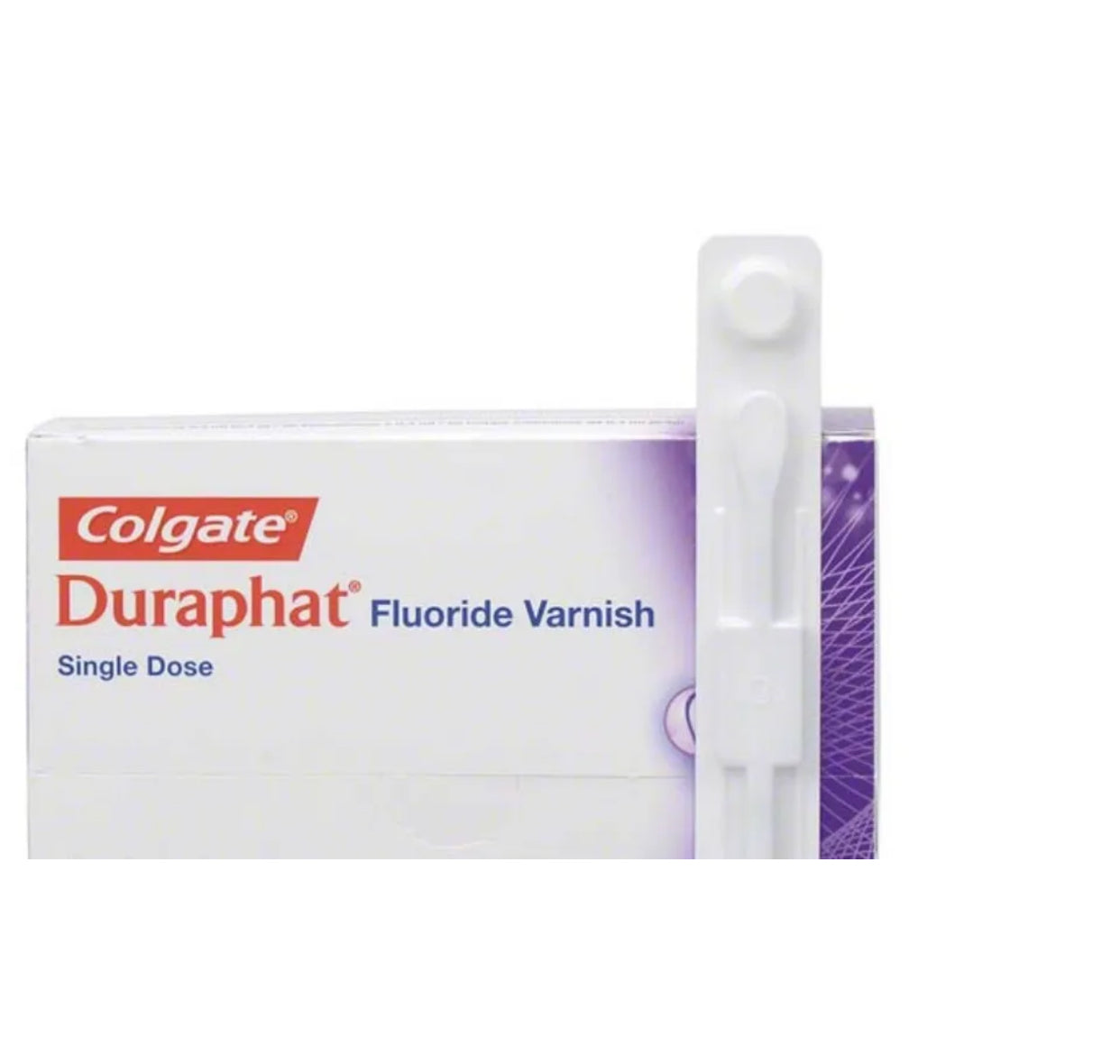 Colgate Fluorid Lack Karies Zahn Schmelz Remineralisierung Packung 50 x 0,4ml