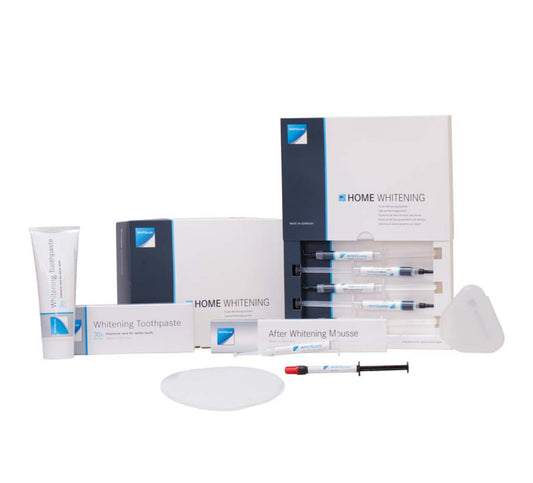 HOME WHITENING Patienten Kit 5 x 3 ml Zahnaufhellungsgel 16 % CP, 3 ml