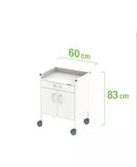 Rollwagen Arzt Zahnarzt Tierarzt Praxis Arztschrank  Chirurgie Instrumentenwagen