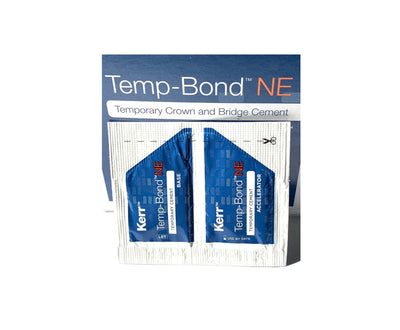 2x Kerr - TempBond NE  Provisorischer  Brücken Kronen Zahn Zement