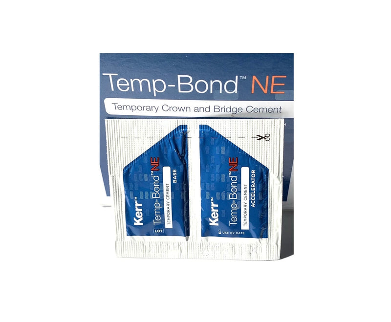 2x Kerr - TempBond NE  Provisorischer  Brücken Kronen Zahn Zement