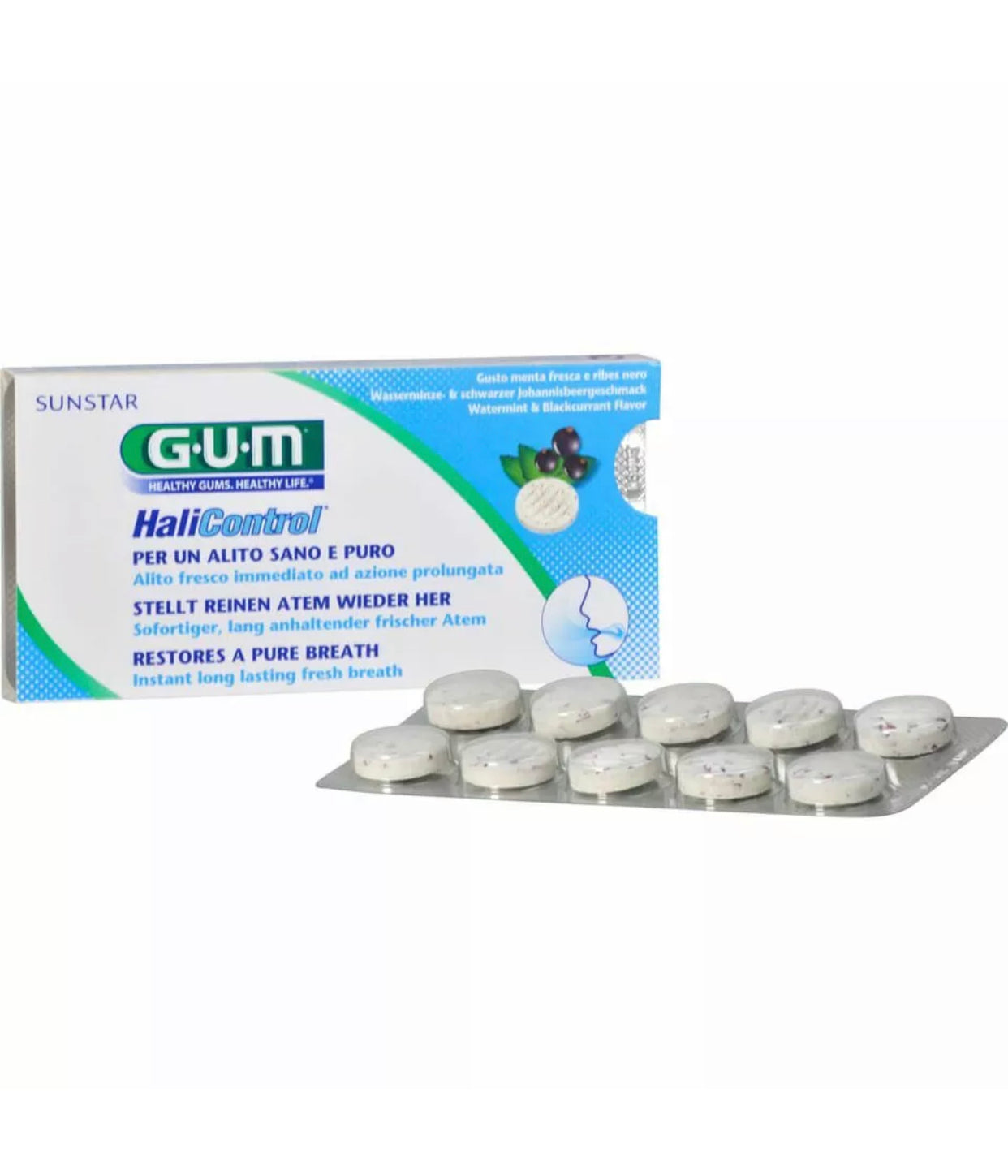 GUM HaliControl Lutschtabletten 10 Stück