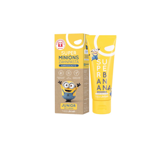 Super Banana Zahnpasta 75ml Minions - Kariesschutz - fruchtiger Geschmack